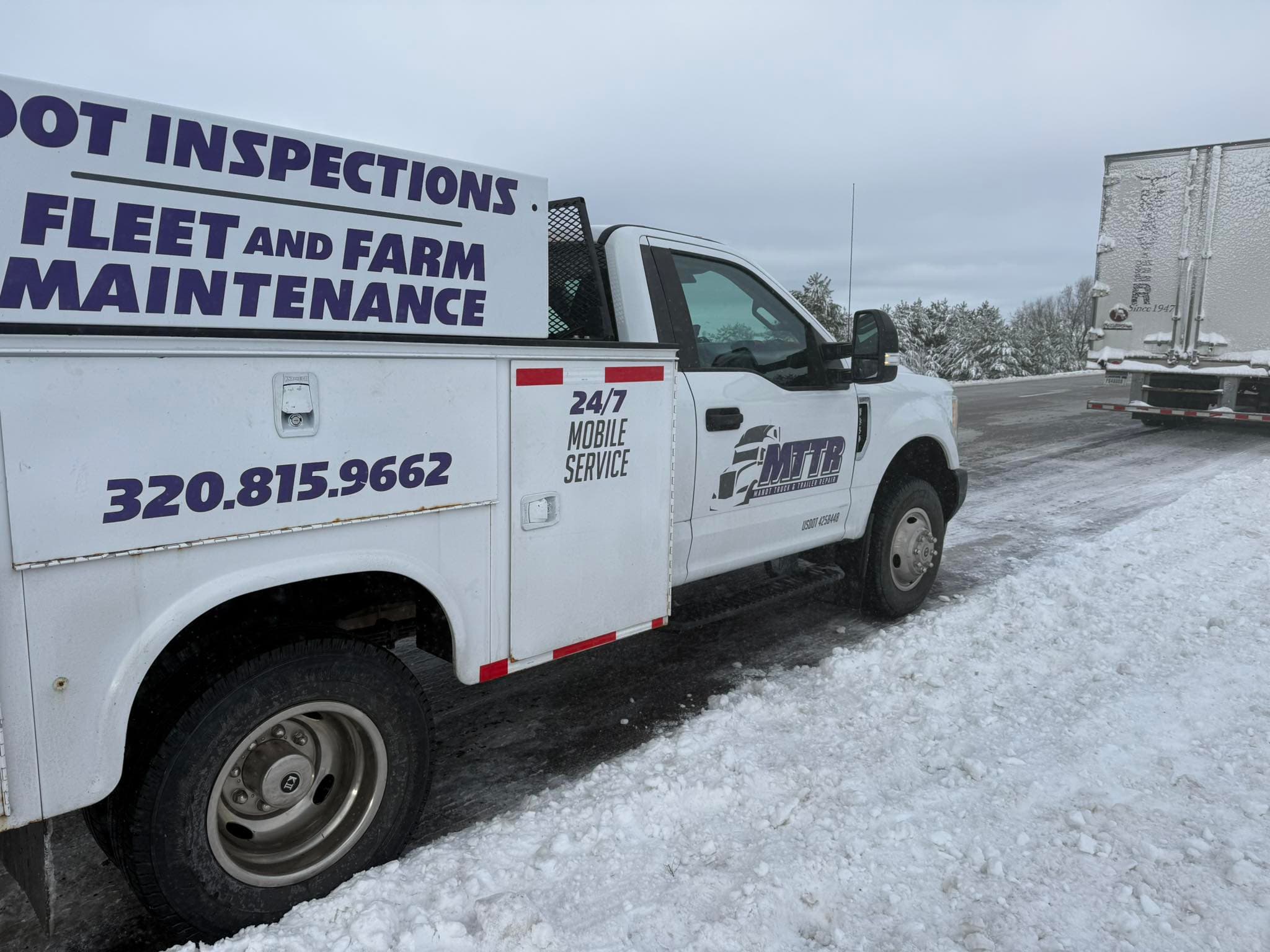 Mobile DOT Inspections — MTTR Mobile, Alexandria MN I-94 corridor